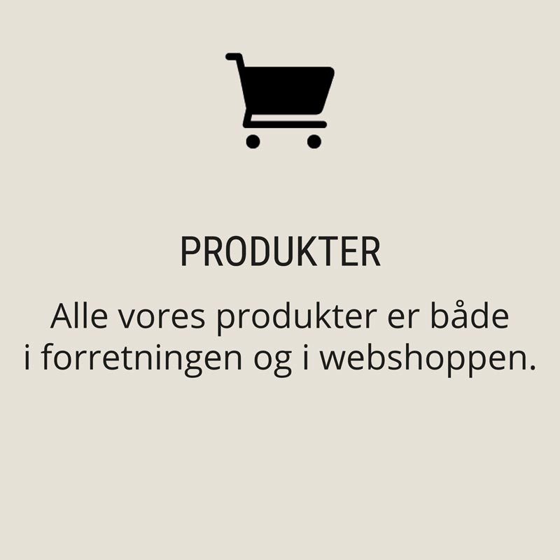 Bottega Luigia produkter web i forretningen